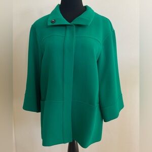 Lafayette 148 Kelly Green Jacket Blazer